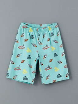 Beli Lastikli Erkek ?ocuk Pijama ?ort