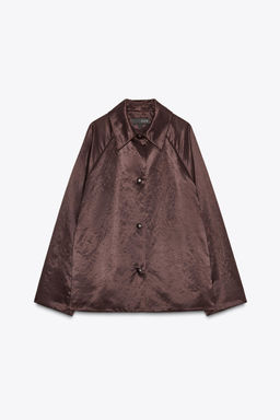 ZW COLLECTION SATIN JACKET