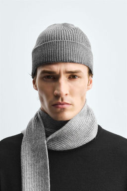 BASIC KNIT BEANIE - Zara фото 7