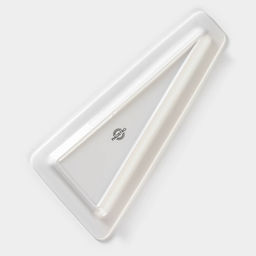 Блюдо для подачи Magistro Crotone, 33.4×15.8×2.5 см, фарфор, белое