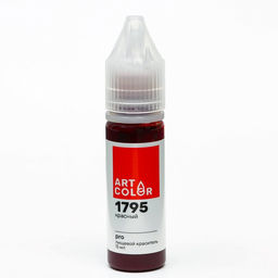 Цена за 2 шт. Гелевые красители «Art Color ART COLOR PRO: Русский красный», 12 мл