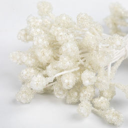 Blumentag Тычинки для искусственных цветов TIC/MBF-3 10 х 85 шт белый/white фото 5