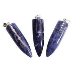 Подвеска маятник камень Содалит Развитие и обострение интуиции, помощь в достижении целей