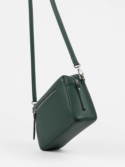 Женская кожаная сумка Richet 3176LN 852 Зеленый