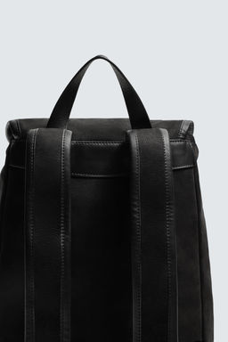 LEATHER BACKPACK - Zara фото 5