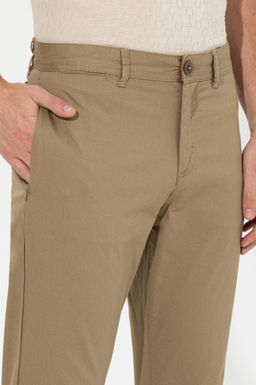 Erkek Carrot Fit Koyu Haki Kanvas Pantolon