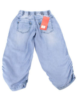 312 LT. BLUE Брюки капри женские - Fashion фото 4