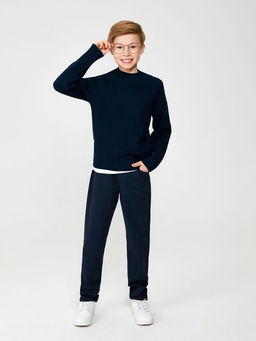 ACOOLA / Джемпер детский для мальчиков Ricardo темно-синий фото 2