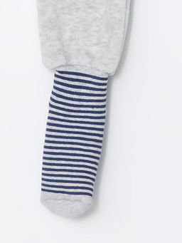 Beli Lastikli ?orapl? Erkek Bebek Pijama Alt 2li - Waikiki фото 3