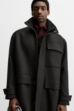 WOOL BLEND PARKA - Zara фото 6