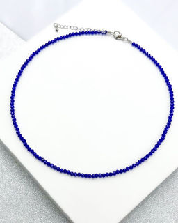 Колье с кристаллом swarovski