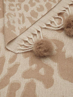 Палантин жен. шерсть+хл+акр 65х180 LG72-289-03 - Labbra фото 3