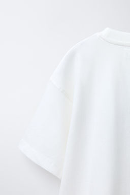 VARSITY SLOGAN T-SHIRT - Zara фото 4