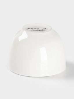 Соусник Доляна White Label, 120 мл, d=7 см, фарфор, белый
