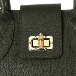 Женский тоут DIVAS BAG Артикул 2769222, бежево-зеленый  фото 5
