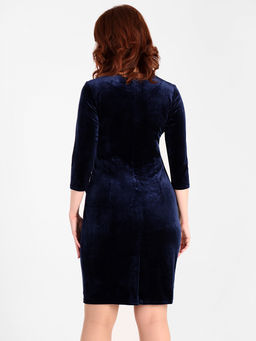 Платье дизайнерское сложного кроя праздничное - Almond фото 4