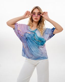 Футболка с авторским принтом 17.3.1 - Elena sorti фото 6