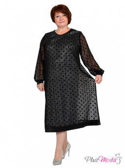 Платье Модель №788 размеры 44-84 - Plusmoda фото 7