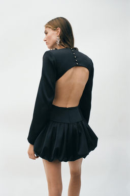 PUFFBALL MINI DRESS - Zara фото 6