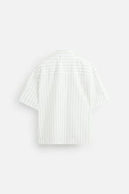 EMBROIDERED STRIPE SHIRT - Zara фото 6