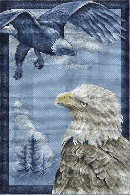 Набор для вышивания PANNA PT-1832 Свободный полет 22.5 х 32.5 см