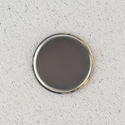 Цена за 2 шт. Магнит закатной Лучший из лучших. 23 февраля, d=5 см