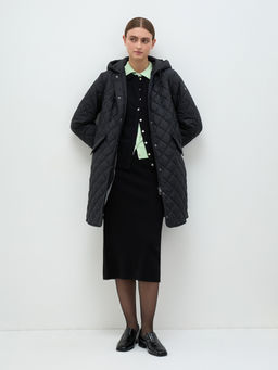 Conso/SM 240104 - nero Утепленное полупальто