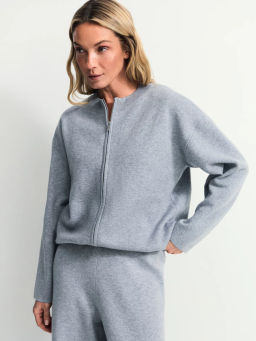 Оверсайз джемпер на молнии / Zarina фото 7