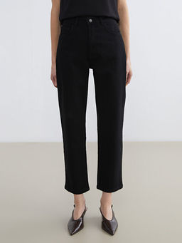 Straight Fit Kad?n Jean Pantolon
