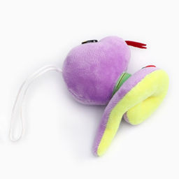 Цена за 12 шт. Мягкая игрушка Змейка с пружиной на подвесе, 9 см, цвет МИКС - Simaland фото 5