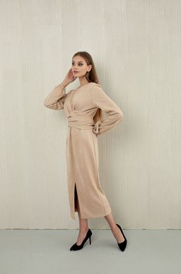 Платье AURA 3148-176 бежевый