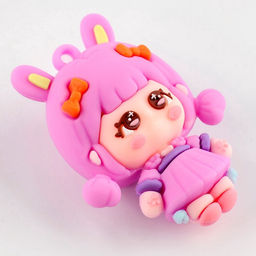 Набор для творчества Создай брелок: Зайка, аниме