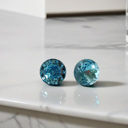 Серьги с кристаллами Swarovski