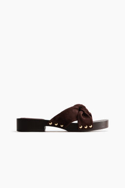 Sandalias de ante