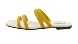 Шлепки, желтые