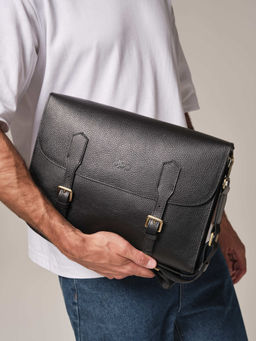 Мужская сумка David DBR 7095 черный  фото 3