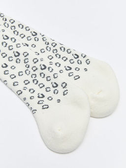 Desenli K?z Bebek Havlu K?lotlu ?orap - Waikiki фото 2