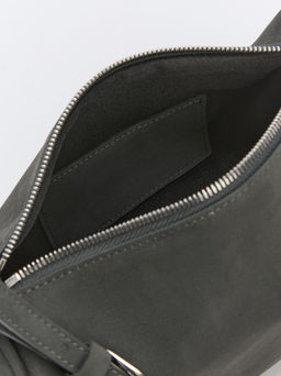 Женская сумка с ручками MAISON DAVID MARY Артикул 4489192, темно-серый фото 5