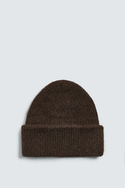 BRUSHED KNIT BEANIE