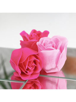 Мыльные розы, фуксия и розовые, набор 11 шт. - SB BEAUTY фото 9