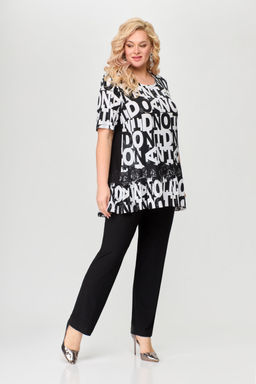 Костюм Svetlana Style 1885 черный+буквы