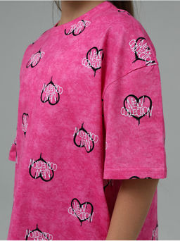 Футболка Принт Розовый Девочка - София фото 10