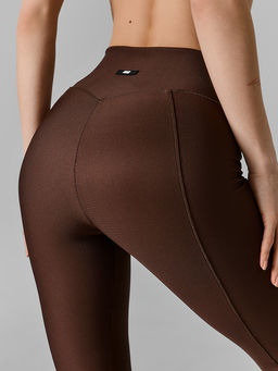 Леггинсы спортивные женские коричневые - Mark formelle фото 4