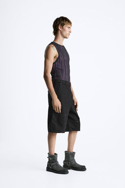 CONTRAST KNIT TANK TOP - Zara фото 4