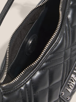 Женская сумка с ручкой LOVE MOSCHINO QUILTED BAG Артикул 4623923, черный  фото 4