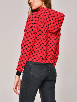 CONTE Джемпер женский DISNEY LD 1066 risky red-black - Conte elegant фото 2