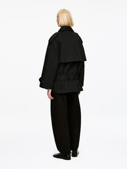 Chaqueta estilo trench