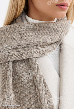 Шарф из 100% монгольской шерсти (арт. 05121) - Тод оймс ххк фото 8