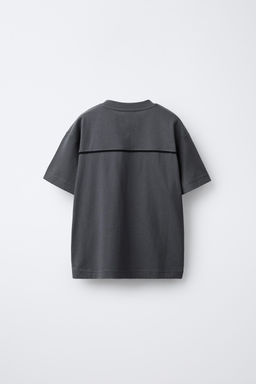 JOGGING T-SHIRT WITH LABEL - Zara фото 2