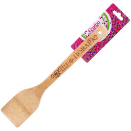 Цена за 5 шт. Лопатка бамбуковая 30*6см "Шеф-Повар" Селфи